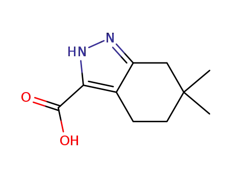 1H-Indazole-3-carboxylic acid, 4,5,6,7-tetrahydro-6,6-dimethyl-