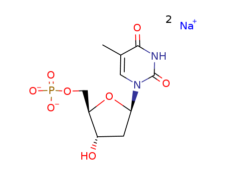 2'-Deoxythymidine-5'-monophosphate disodium salt （dTMP.Na2）