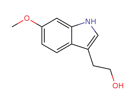 Molecular Structure of 41340-31-2 (6-Methoxytrytophol)