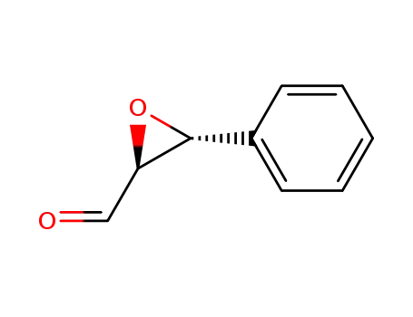 Molecular Structure of 99773-54-3 (Oxiranecarboxaldehyde, 3-phenyl-, (2R,3R)-rel- (9CI))