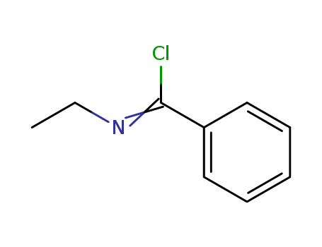 Benzenecarboximidoyl chloride, N-ethyl-