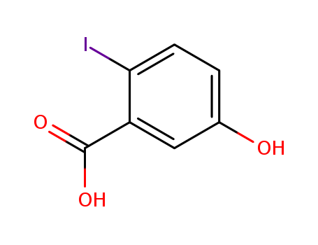 2-Iodo-5-hydroxybenzoic acid cas no. 57772-57-3 98%
