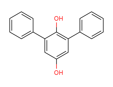 Molecular Structure of 13379-77-6 ([1,1':3',1''-Terphenyl]-2',5'-diol)