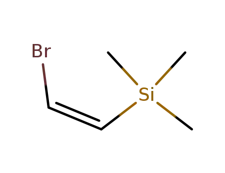 Molecular Structure of 70737-20-1 (Silane, (2-bromoethenyl)trimethyl-, (Z)-)
