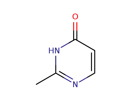 Molecular Structure of 19875-04-8 (4(1H)-Pyrimidinone, 2-methyl- (8CI,9CI))