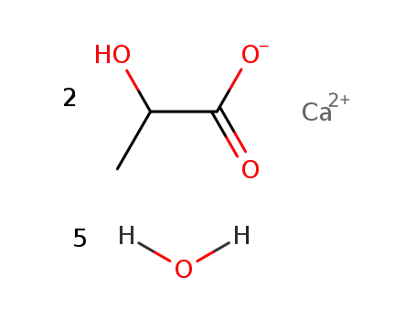 Molecular Structure of 63690-56-2 (CALCIUM LACTATE (1 G))