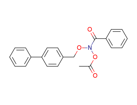 Aceticacid, benzoyl([1,1'-biphenyl]-4-ylmethoxy)azanyl ester