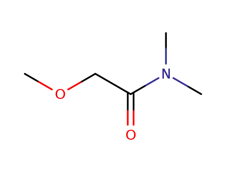 Molecular Structure of 4128-76-1 (Acetamide, 2-methoxy-N,N-dimethyl-)