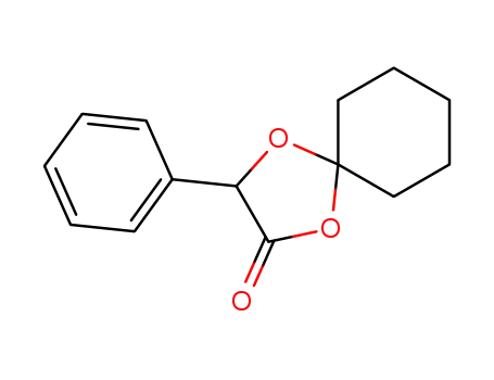 Molecular Structure of 5439-43-0 (3-phenyl-1,4-dioxaspiro[4.5]decan-2-one)
