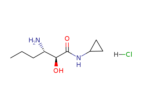 (2S,3S)-3-Amino-N-cyclopropyl-2-hydroxyhexanamid