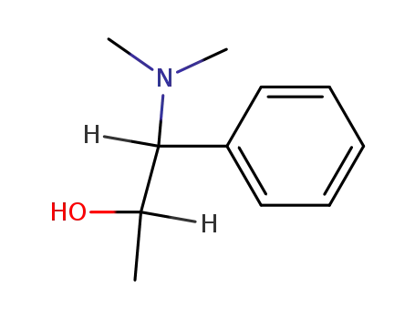 Molecular Structure of 160745-23-3 (N-methylisoephedrine)