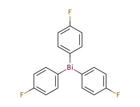 Molecular Structure of 437-29-6 (tris(4-fluorophenyl)bismuthane)