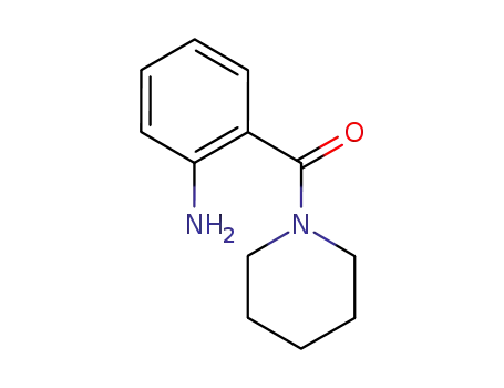 Molecular Structure of 39630-25-6 ((2-aminophenyl)-(1-piperidyl)methanone)