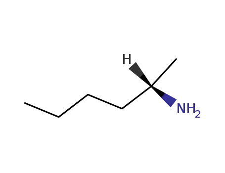 Molecular Structure of 70492-67-0 ((S)-2-Aminohexane)
