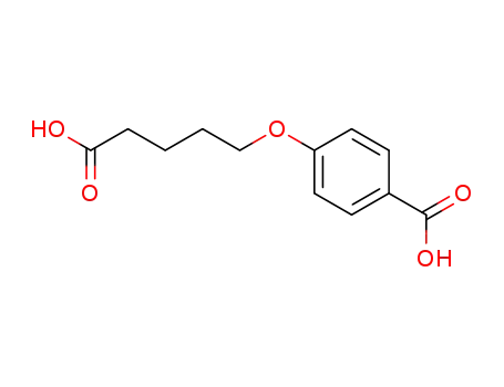 Molecular Structure of 35005-21-1 (4-(4-Carboxy-butoxy)-benzoic acid)