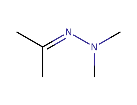 Molecular Structure of 13483-31-3 (ACETONE DIMETHYLHYDRAZONE)