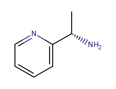 Molecular Structure of 27854-90-6 ((R)-1-PYRIDIN-2-YL-ETHYLAMINE)