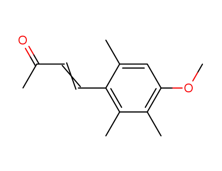 Molecular Structure of 54757-47-0 (4-(4-METHOXY-2,3,6-TRIMETHYLPHENYL)-BUT-3-EN-2-ONE)