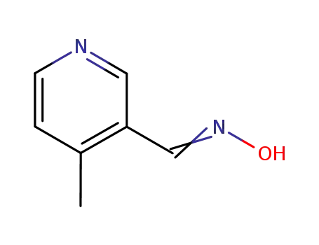 Molecular Structure of 7250-50-2 (4-methylnicotinaldehyde oxime)