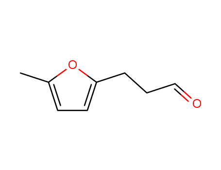 34756-16-6,5-Methylfuran-2-propionaldehyde,2-Furanpropionaldehyde,5-methyl- (7CI);3-(5-Methyl-2-furyl)propanal;3-(5-Methyl-2-furyl)propionaldehyde;3-(5-Methylfuryl)propanal;5-Methyl-2-furanpropanal;NSC 239322;