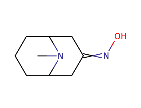 Molecular Structure of 6164-67-6 ((+/-)-Pseudopelletierine oxime)