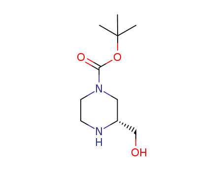 278788-66-2,(R)-3-HYDROXYMETHYL-PIPERAZINE-1-CARBOXYLIC ACID TERT-BUTYL ESTER,tert-Butyl (R)-3-(hydroxymethyl)piperazine-1-carboxylate;1,1-Dimethylethyl(R)-3-(hydroxymethyl)-1-piperazinecarboxylate;