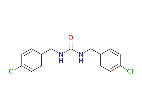 92550-15-7,Urea, 1,3-bis(p-chlorobenzyl)-,Urea, N,N‘-bis[(4-chlorophenyl)methyl]-;N,N'-Bis-<4-chlor-benzyl>-harnstoff;