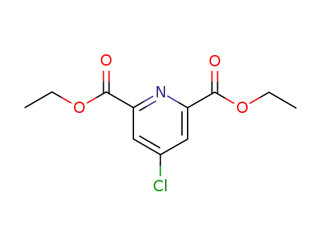 Molecular Structure of 53389-01-8 (DIETHYL 4-CHLORO-2,6-PYRIDINEDICARBOXYLATE)