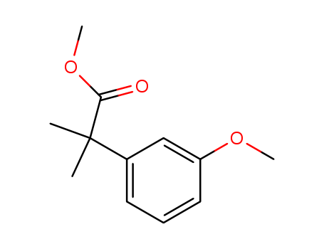 Benzeneacetic acid, 3-methoxy-a,a-dimethyl-, methyl ester