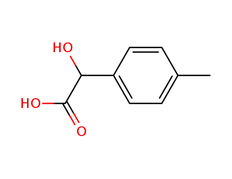 Molecular Structure of 18584-20-8 (HYDROXY-P-TOLYL-ACETIC ACID)