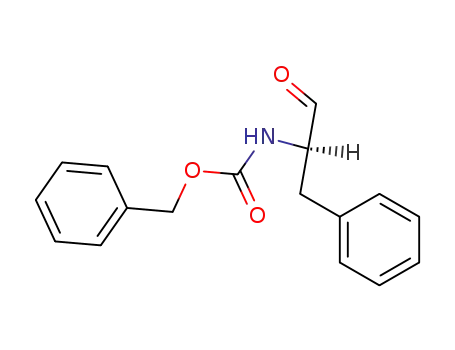 Molecular Structure of 63219-70-5 (CBZ-D-PHENYLALANINAL)