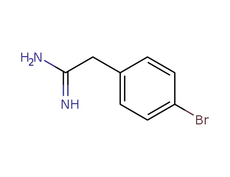 Molecular Structure of 59104-21-1 (2(4-BROMO-PHENYL)-ACETAMIDINE)