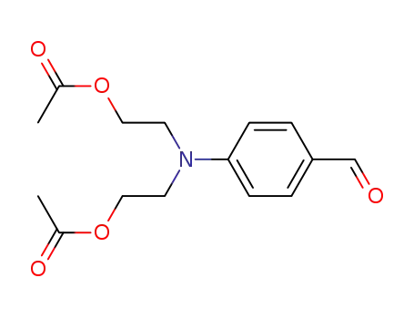 Molecular Structure of 41313-77-3 (4-(BIS(2-(ACETYLOXY)ETHYL)AMINO)BENZ-)