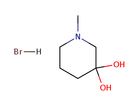 114506-99-9,1-methylpiperidine-3,3-diol hydrobromide (1:1),3,3-Piperidinediol,1-methyl-, hydrobromide (9CI)