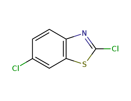 Molecular Structure of 3622-23-9 (2,6-Dichlorobenzothiazole)
