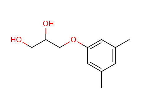 Molecular Structure of 59365-66-1 (3-(3,5-Dimethylphenoxy)propane-1,2-diol)