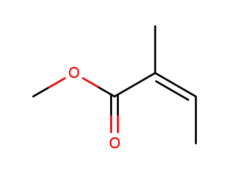 2-Butenoic acid,2-methyl-, methyl ester, (2Z)-(5953-76-4)