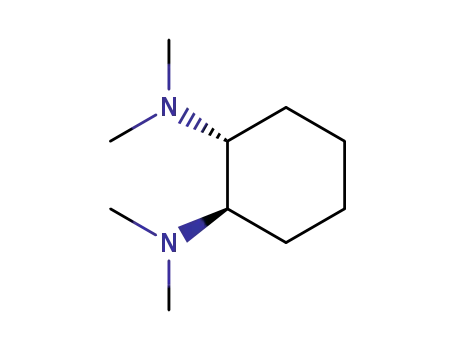 Molecular Structure of 43148-65-8 (1,2-Cyclohexanediamine, N,N,N',N'-tetramethyl-, (1R,2R)-rel-)