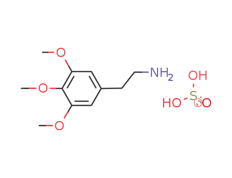 Molecular Structure of 5967-42-0 (MESCALINE SULFATE			)