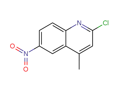 Molecular Structure of 54965-59-2 (2-Chloro-4-methyl-6-nitro-quinoline)