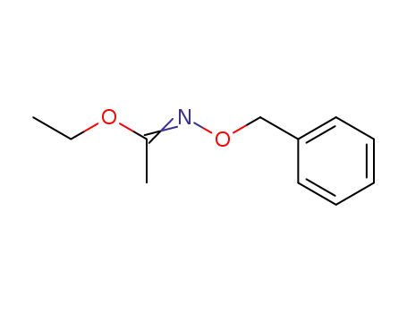 Molecular Structure of 16115-53-0 (ethyl O-benzylacetohydroxamate)