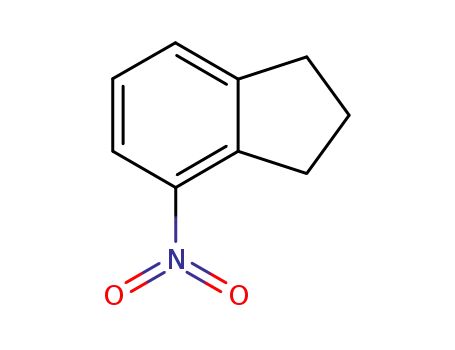 Molecular Structure of 34701-14-9 (4-NITROINDAN)