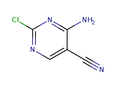 4-Amino-2-chloropyrimidine-5-carbonitrile, 97%