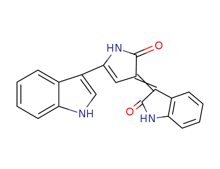 3-[5-(1H-Indole-3-yl)-2,3-dihydro-2-oxo-1H-pyrrole-3-ylidene]-1H-indole-2(2H)-one