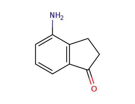 Molecular Structure of 51135-91-2 (4-AMINO-1-INDANONE)