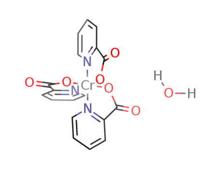 Chromium,tris(2-pyridinecarboxylato-kN1,kO2)-, monohydrate (9CI)