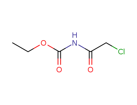 Molecular Structure of 6092-47-3 (Carbamic acid,N-(2-chloroacetyl)-,ethyl ester)