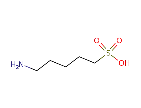 Molecular Structure of 37043-68-8 (5-aminopentanesulfonic acid)