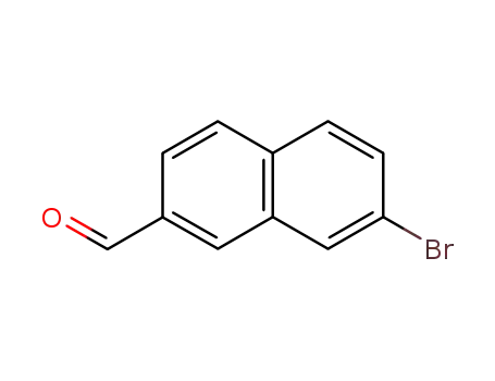 Molecular Structure of 627527-17-7 (2-Naphthalenecarboxaldehyde, 7-bromo-)