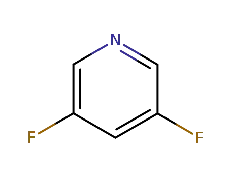 Molecular Structure of 71902-33-5 (3,5-Difluoropyridine)